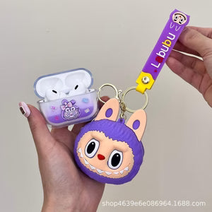 Labubu Wireless Earbuds Gift Set |  طقم هدية سماعات لاسلكية لابوبو