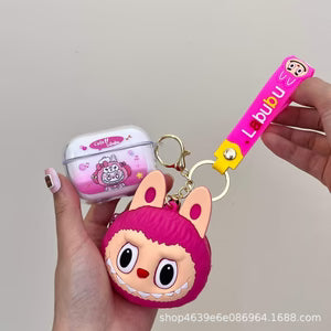 Labubu Wireless Earbuds Gift Set |  طقم هدية سماعات لاسلكية لابوبو