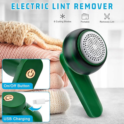 Rechargeable Electric Lint Remover مزيل الوبر الكهربائي القابل لإعادة الشحن
